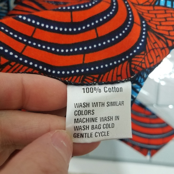 Fayo Ofuure African Print Dress 3XL New - Picture 8 of 16